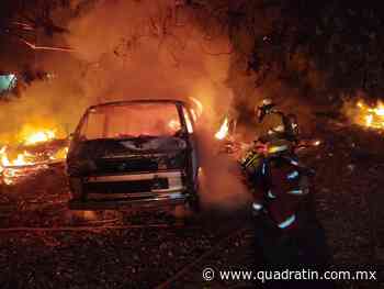Bomberos sofocaron incendios provocados en 2 escuelas de Uruapan - Quadratín - Quadratín Michoacán