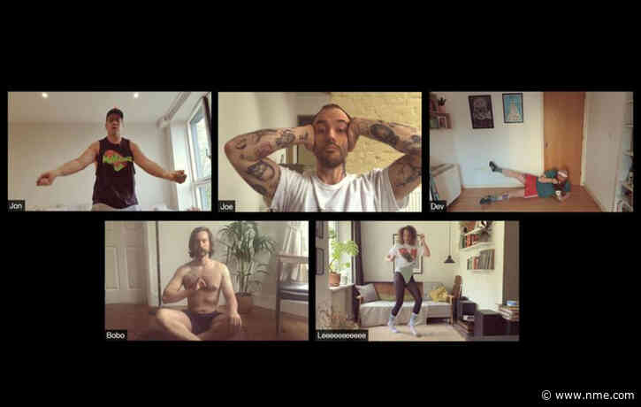 Watch IDLES’ sweaty workout video for new single ‘Mr. Motivator’