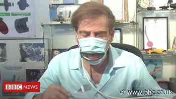 Coronavirus: Remote controlled mask invented to allow eating