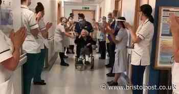 Watch: Cheers as Doreen, 92, leaves hospital after coronavirus recovery