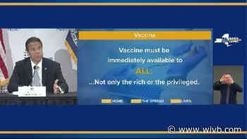 Governor Cuomo calls on federal government to set vaccine rules