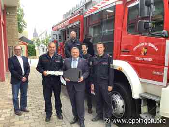 ▷ Freiwillige Feuerwehr Eppingen erhält neues Löschfahrzeug HLF 20 - Eppingen.org