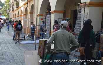 Protestan comerciantes por la falta de apoyos - El Sol de Cuernavaca
