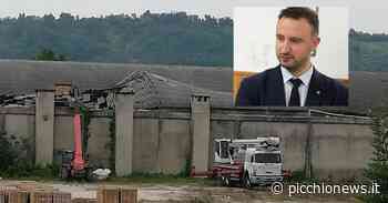 Montecassiano, crolla tetto all'ex Fornace Smorlesi: al via i lavori di rimozione amianto - Picchio News