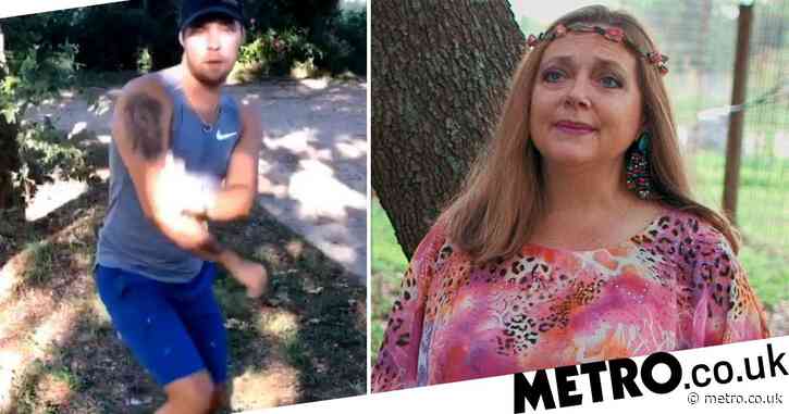 Tiger King’s Dillon Passage completes ‘savage’ Carole Baskin TikTok challenge and everyone is losing their minds