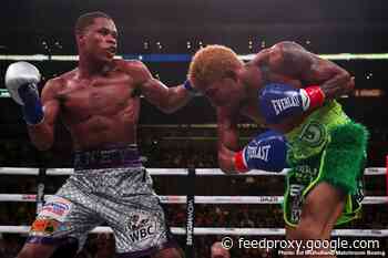 Devin Haney training with Floyd Mayweather Jr