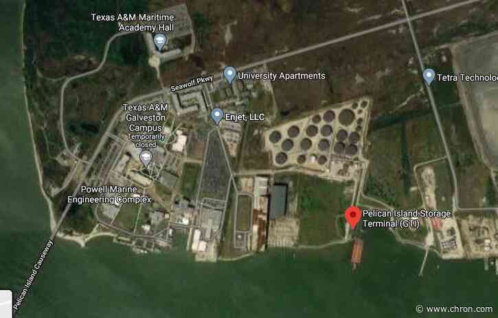 Two injured after oil storage tank explodes in Galveston, officials say