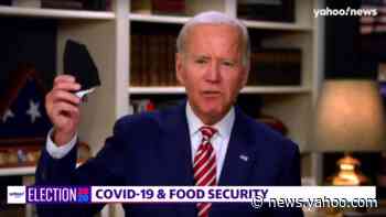 Biden rips Trump for not wearing mask: &#39;I can&#39;t walk outside my house&#39; without one