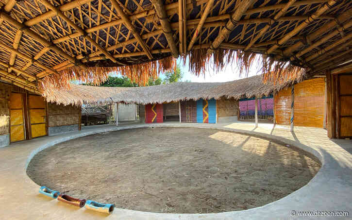 Centre for displaced Rohingya women built from bamboo in Bangladesh