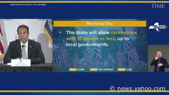 Andrew Cuomo Says New York Will Allow Memorial Day Ceremonies With Up to 10 People
