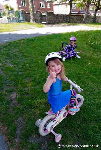 York and Selby school children race 'half way round the world' for charity