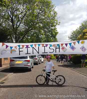 Cyclist, 7, raises almost £2k with her 20-mile charity challenge - Warrington Guardian