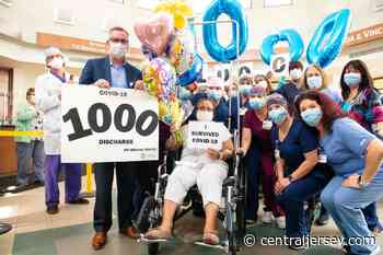 JFK Medical Center celebrates its 1,000th COVID-19 discharge - centraljersey.com