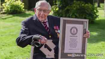 100-year-old veteran, who raised $40M for the UK's NHS, is to be knighted