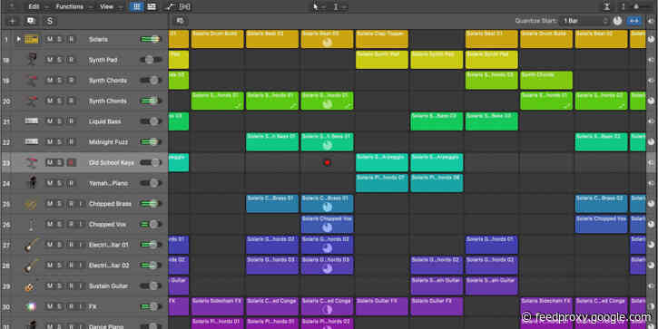 More on Logic Pro X 10.5: Instant sampling, Alchemy, grid controllers, more