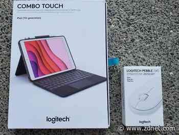 Logitech Combo Touch keyboard and Pebble i345 mouse hands-on: Enhanced productivity for cheap Apple iPad owners