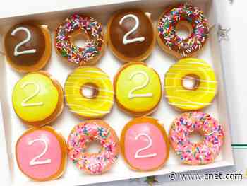 Krispy Kreme offers special doughnuts for graduates in the class of 2020     - CNET