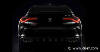 2021 Acura TLX Type S teased ahead of May 28 debut     - CNET