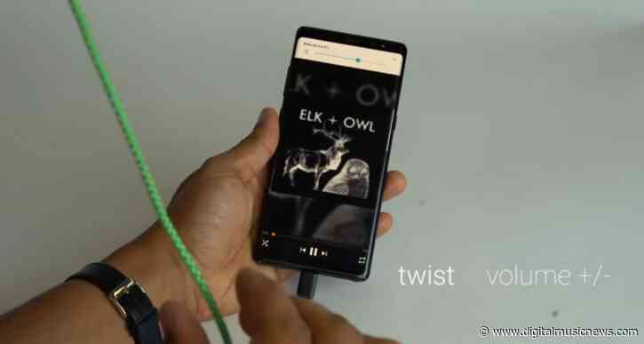 What Wireless? – Google Experiments With Braided Wires To Control Music Apps
