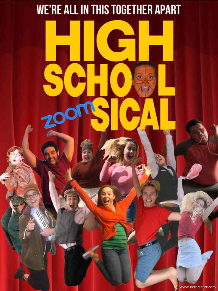 CSUF theater students premiere ‘High School Zoomsical,’ a virtual parody