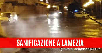 Lamezia Terme: questa mattina è partita la sanificazione delle strade - Calabria News