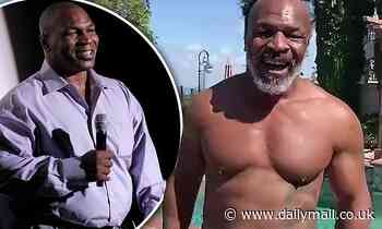 Mike Tyson, 53, shows off a very toned physique as he throws punches in a new video