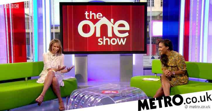 The One Show’s Alex Jones cuts finger on air but co-host left unable to help due to social distancing