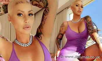 Amber Rose hints the stress of self-isolation with two kids is getting to her