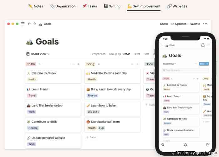 Notion productivity app is now free for personal use