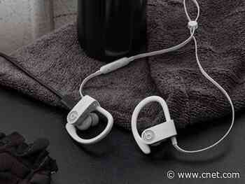 Rock on with Powerbeats3 wireless earphones for a funky $75     - CNET