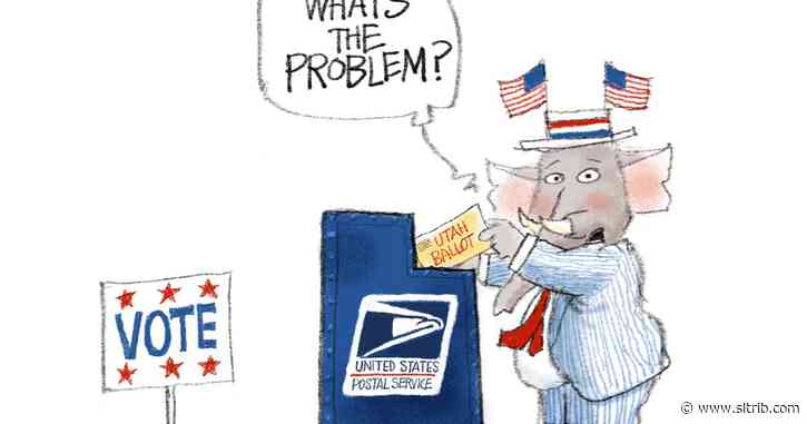 Bagley Cartoon: Utah Ballot Box
