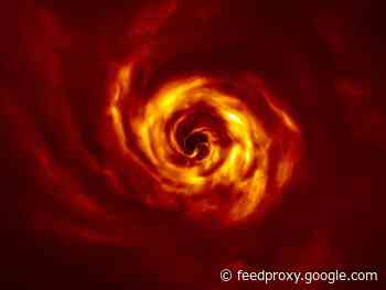 Astronomers get first look at a baby planet being born     - CNET