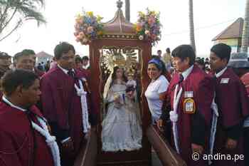 Virgen del Socorro de Huanchaco bendecirá Trujillo desde el aire - Agencia Andina