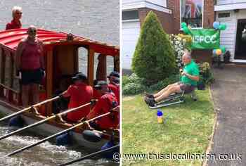 Richmond rowers swap Thames for terra firma to help NSPCC