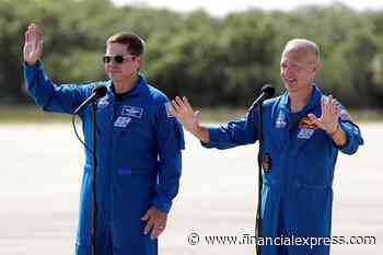 Astronauts arrive for NASA’s 1st home launch in decade