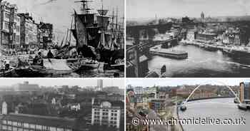 See how Newcastle's Quayside has changed over 200 years