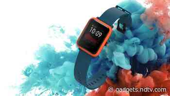 Huami Amazfit Bip S Smartwatch With 40-Day Battery Life Launching in India on June 3