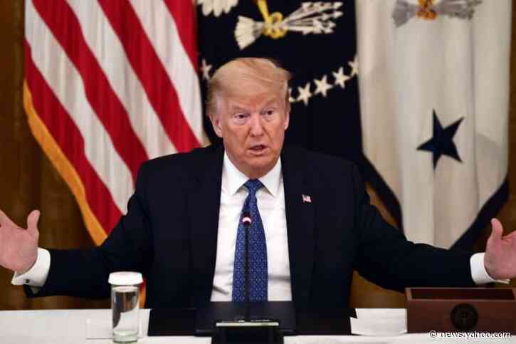 Trump defends hydroxychloroquine use by claiming NIH-funded study was actually 'phony'