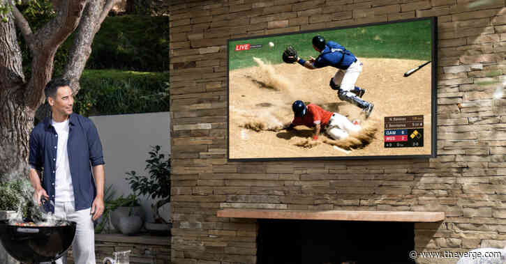 Samsung announces an outdoor 4K TV called the Terrace