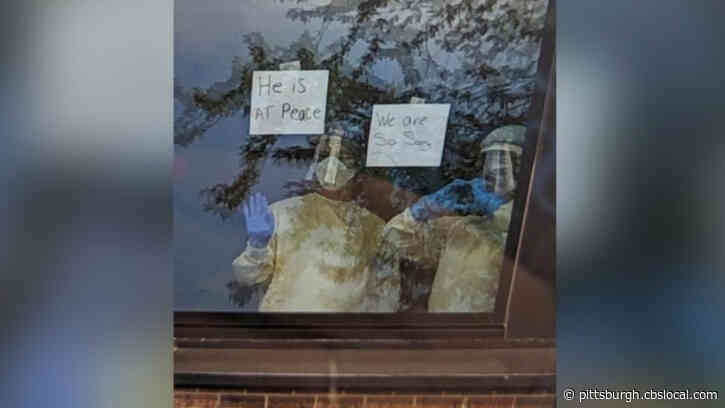 ‘He Is At Peace’: Siblings Thank Nurses Who Offered Condolences With Signs In Hospital Window After Father Died Of COVID-19