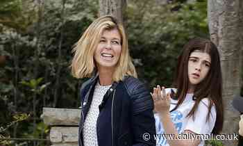Kate Garraway joins her kids for weekly salute as her husband Derek remains in ICU
