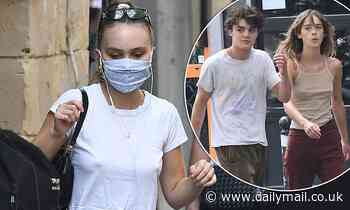 Lily-Rose Depp and brother Jack enjoy separate Paris outings