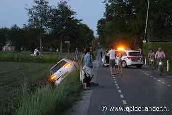 Automobilist onder invloed belandt in sloot in Ederveen
