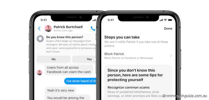 Facebook launches new safety and privacy features for Messenger