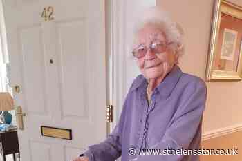 Lily Barnett, 97, completes month-long corridor walking challenge - St Helens Star