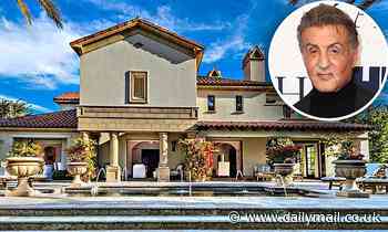 Sylvester Stallone slashes nearly $850k off his desert retreat as he re-lists home for $3.35 million
