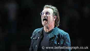 Handwritten U2 lyrics sell for £76,000 during charity auction