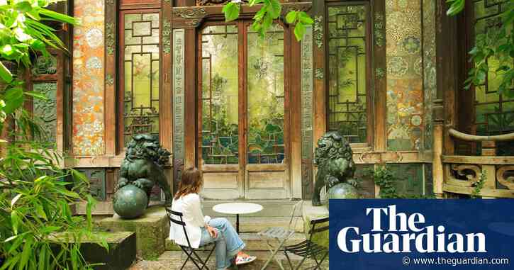 Parisians angry as trees in famous cinema's Japanese garden cut down