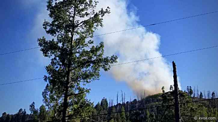 Wildfire spreads on Mount Lemmon, emergency personnel respond