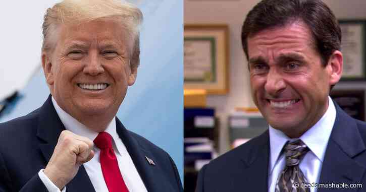 Donald Trump morphs into Michael Scott to say he tested negative for COVID-19